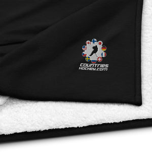 Premium sherpa blanket | Countries Hockey Collection