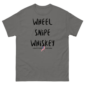 Wheel Snipe Whiskey Men's classic tee | USA Series by Countries Hockey