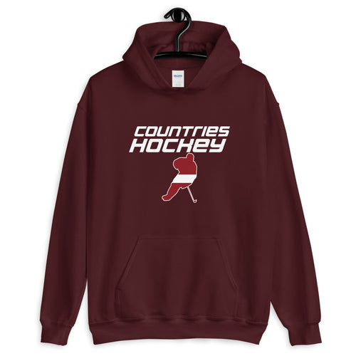 Hockey Hoodie (unisex) | by Countries Hockey | Latvia Collection