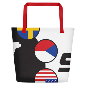 CountriesHockey.com Logoware Hockey & Lifestyle Beach Bag
