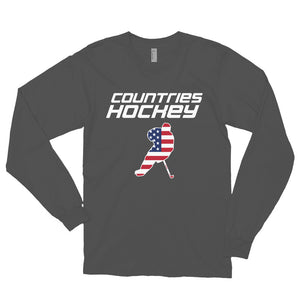 Long Sleeve Shirt (unisex) | by Countries Hockey | USA Hockey