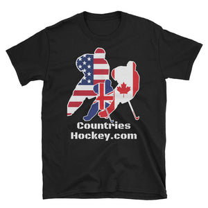 US Canada Great Britain Short-Sleeve Unisex T-Shirt