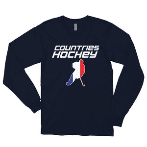 Long Sleeve Shirt (unisex) | by Countries Hockey | France Hockey