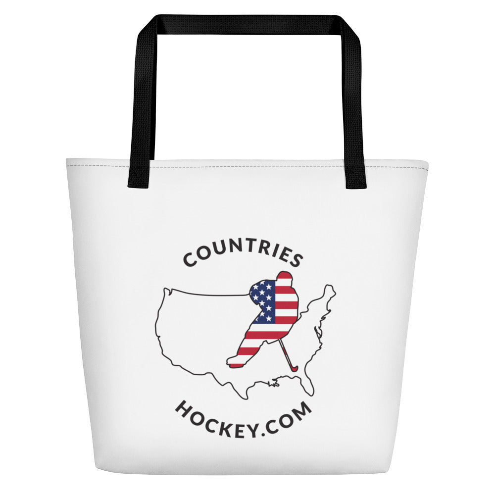 USA Version | CountriesHockey.com Beach Bag