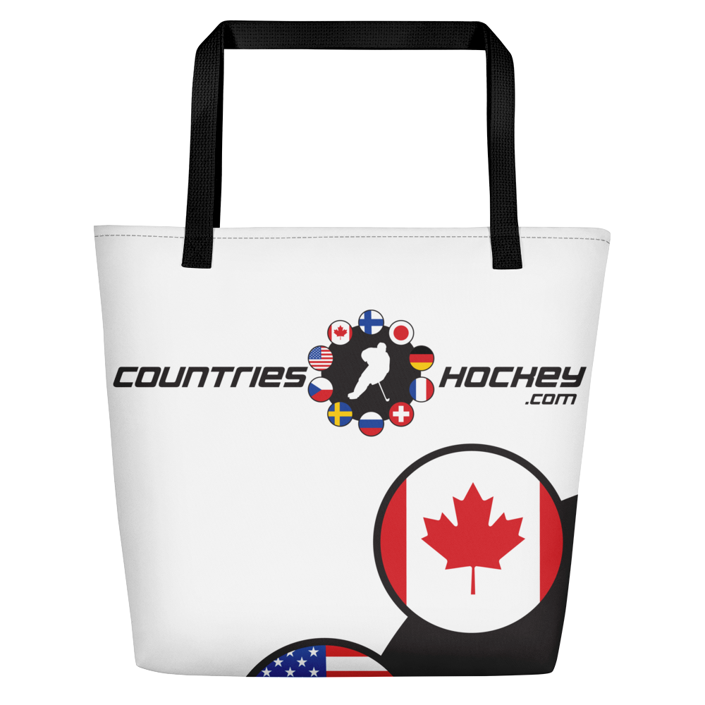 CountriesHockey.com Logoware Hockey & Lifestyle Beach Bag