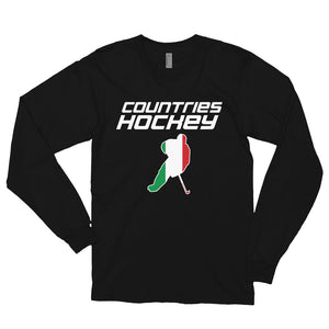 Long Sleeve Shirt (unisex) | by Countries Hockey | Italy Hockey