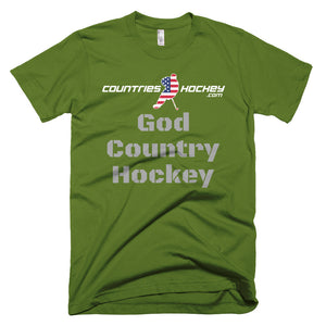 God Country Hockey (USA) "Made in the USA" Short-Sleeve T-Shirt