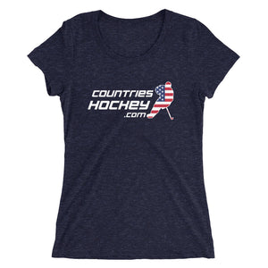 USA Skater Ladies' short sleeve t-shirt + Rear Label Logo