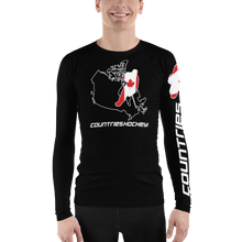 CountriesHockey Men's Compression Long Sleeve Shirt | American Made | Canada Series
