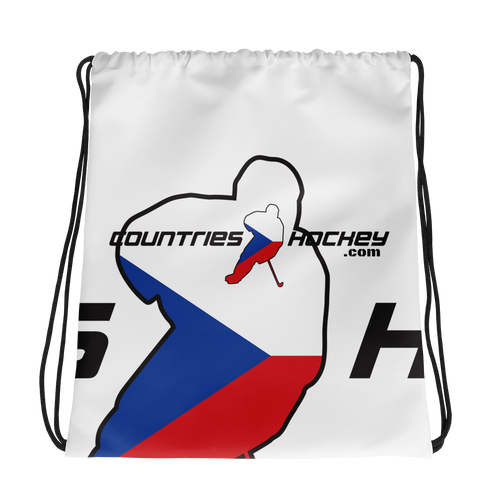 Czech Republic Hockey Drawstring bag | by CountriesHockey.com