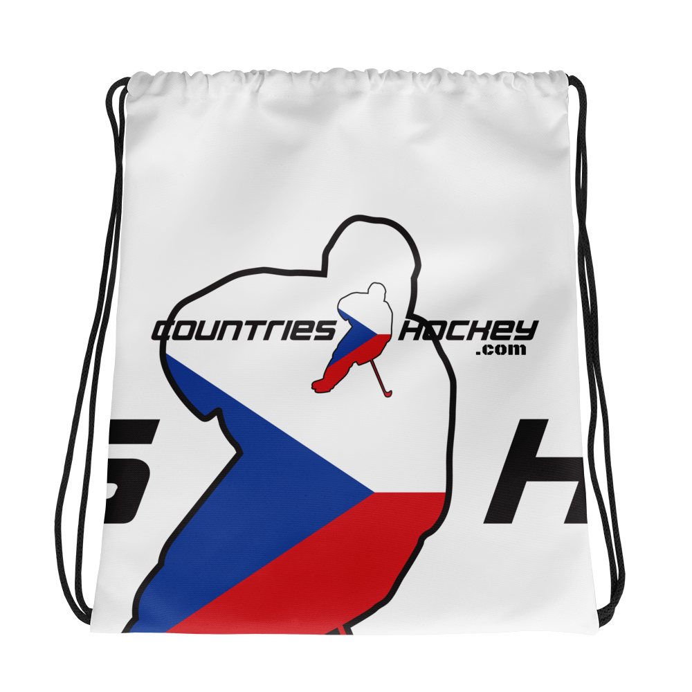 Czech Republic Hockey Drawstring bag | by CountriesHockey.com