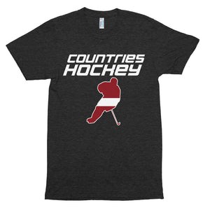 Compression Hockey T-shirt (unisex) | by Countries Hockey | Latvia Hockey