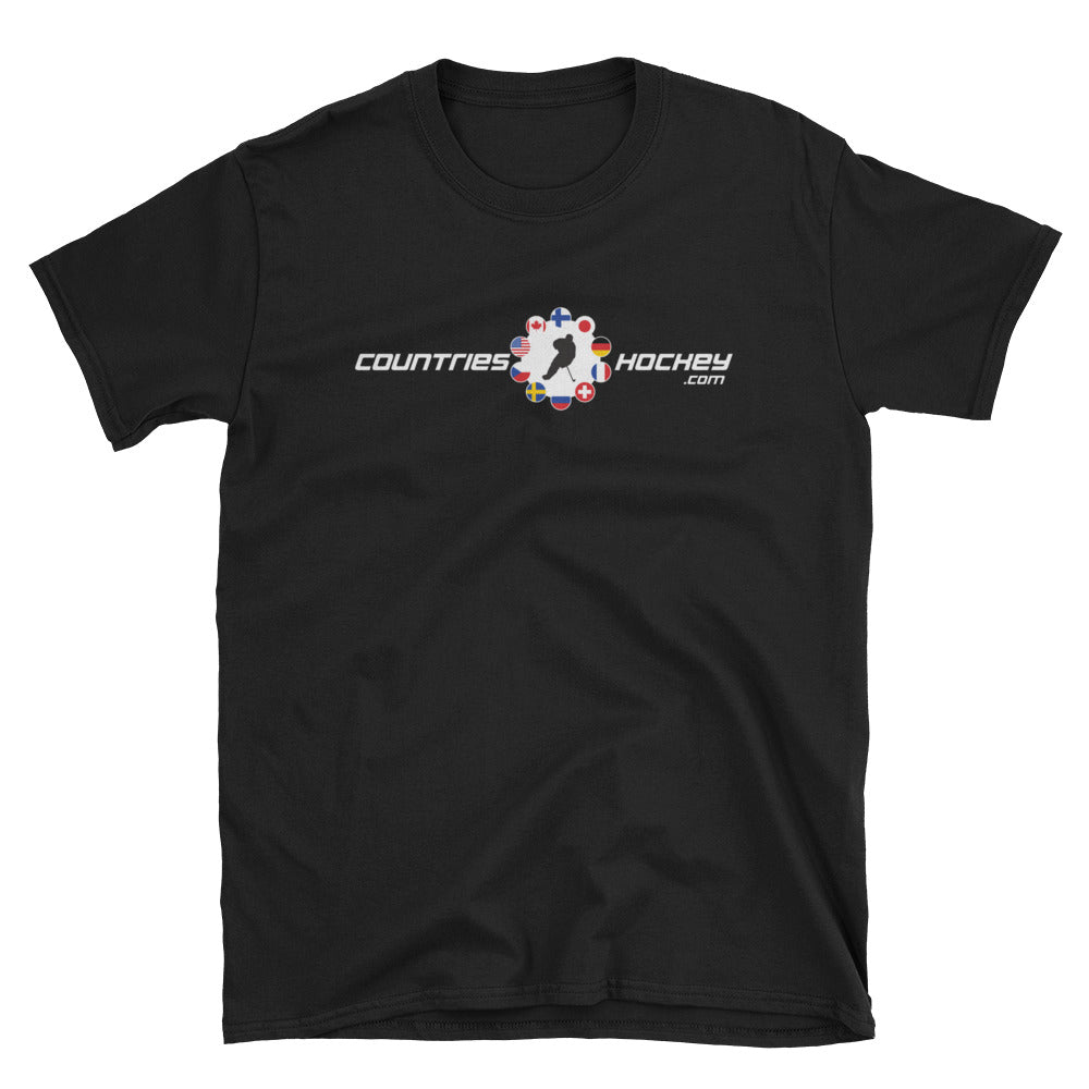 CountriesHockey + Canada Two Sided Short-Sleeve Unisex T-Shirt