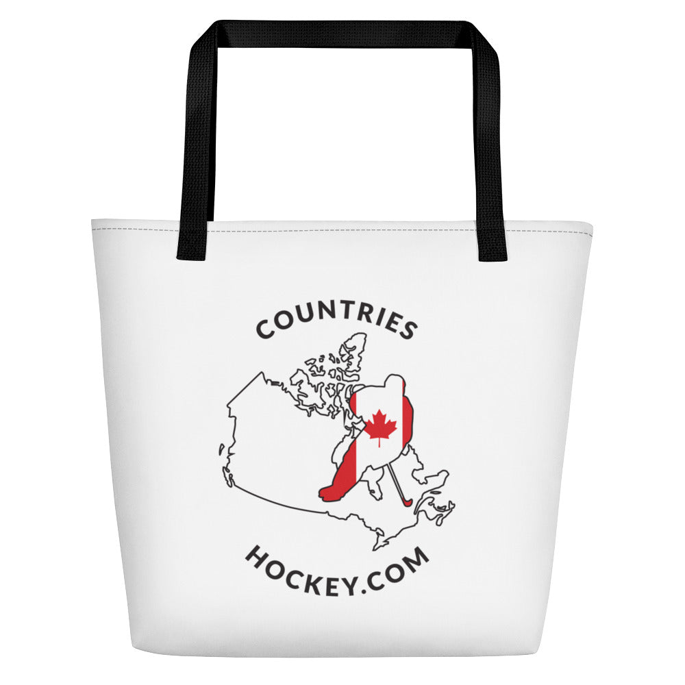 Canada Version | CountriesHockey.com Beach Bag
