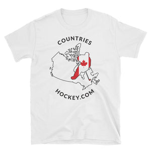 Canada Short-Sleeve Unisex T-Shirt + Canada Skater Rear Label Logo