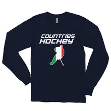 Long Sleeve Shirt (unisex) | by Countries Hockey | Italy Hockey