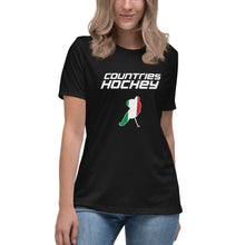 Women's Relaxed Hockey T-Shirt | by Countries Hockey | Italy Collection